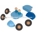 Nouveau style pick up truck jouets magnétiques OEM petit camion jouet jouets magnétiques en bois pour enfants EZ5118